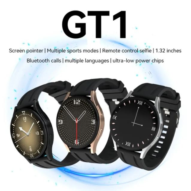 Gt 1 Smart Watch Round Dial