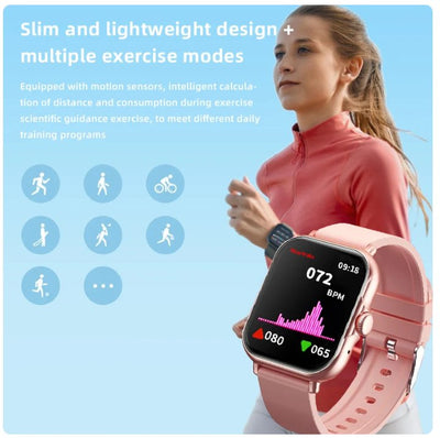 Best A58 Plus Smart Watch With Free Jwelery